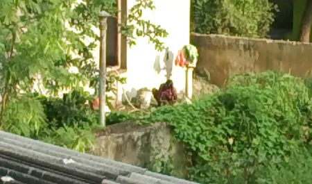 Katka fleksibel nonton bokep 2018 dalam nilon menunjukkan pose, jimat
